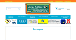 Desktop Screenshot of lojadoprofessor.com.br